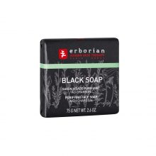 Black Charcoal Soap Verpackung von Erborian stehend