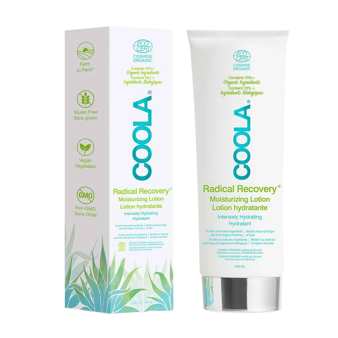 Radical Recovery After Sun Lotion in der Tube von Coola stehend
